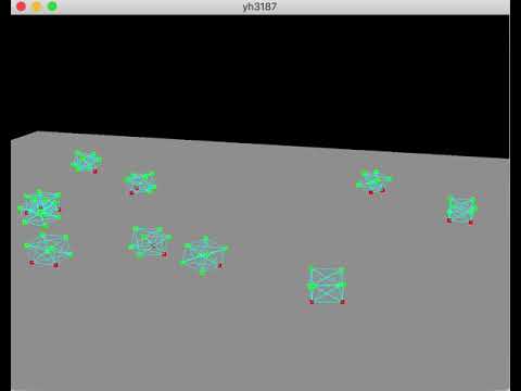 Bouncing cube using OpenGL with C++