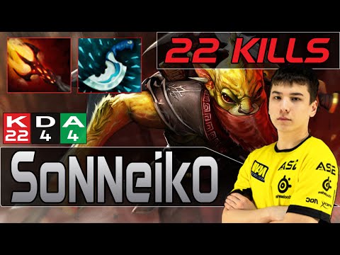 Dota 2 | Na`Vi SoNNeikO - Bounty Hunter | DAGON 5 + Blink | Ranked Gameplay