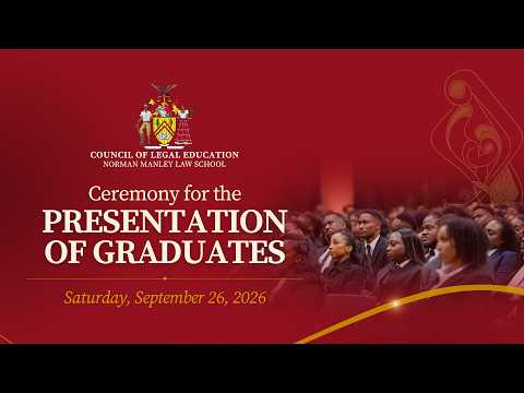 The Norman Manley Law School Graduation Ceremony 2026