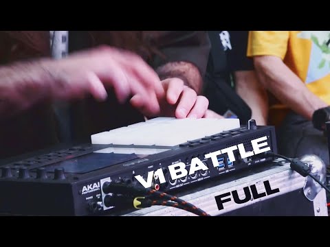 V1BATTLE 2025 FULL / ВСЕ РАУНДЫ / BEATMAKING AKAI MPC LIVE DNB HIP-HOP BREAKBEAT FINGER DRUMMING