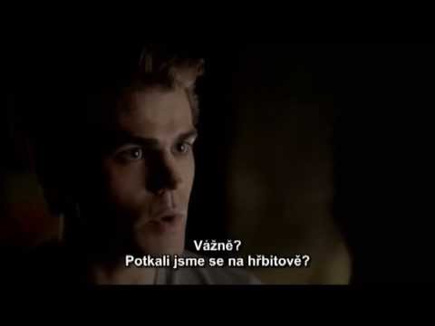 The vampire diaries 5x04 Elena and Stefan in the crypt + cz subtitles
