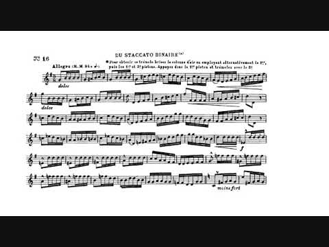 Theo Charlier: Study n. 16 "Du Staccato Binaire" (David Baldwin, trumpet)