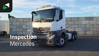 Купить тягач Mercedes-Benz Actros 2648 Actros 6X4 ClassicSpace Retarder Big-Axle - Изображение 4 | Autoline AZ Тягач Mercedes-Benz Actros 2648 Actros 6X4 ClassicSpace Retarder Big-Axle | Изображение 4 - Autoline