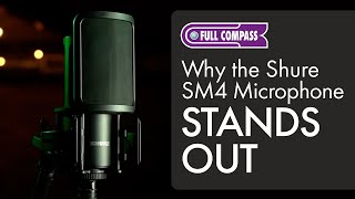 Video thumbnail for Why the Shure SM4 Microphone Stands Out | Full Review by Full Compass