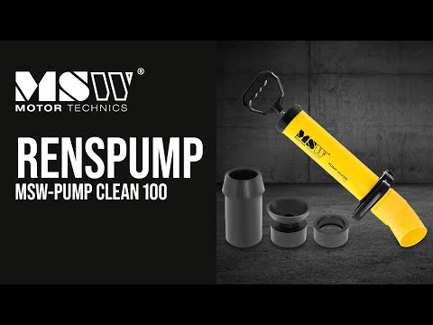 video - Renspump - 100 mm innerdiameter