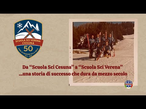 50° Anniversario della Scuola Sci Verena - dal 1975 al 2025