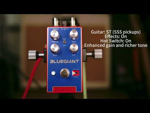 Gigagain GP02 Blue Giant Overdrive