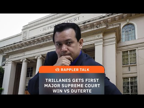 4 years in the making: Trillanes scores first major SC win vs Duterte