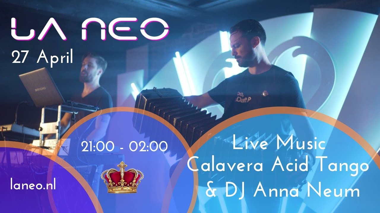 La Neo - 100% Neolonga with Calavera Acid Tango - Dj Anna Neum - Ezequiel Sanucci - Vj Edgy