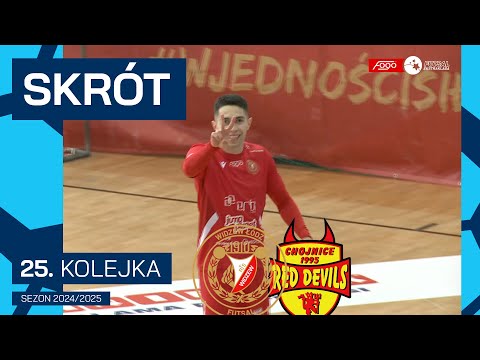 Widzew Łódź - Red Devils Chojnice |8:1| SKRÓT | 25. kolejka (2024/25)