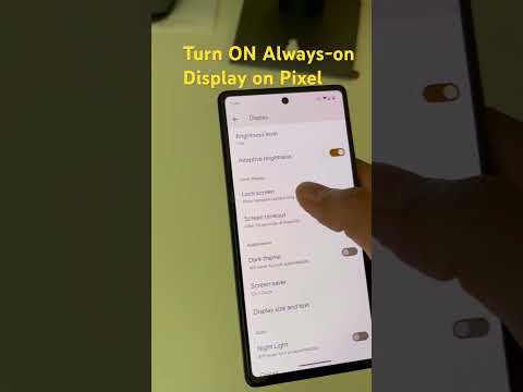 Google Pixel-Turn ON Always-on display #googlepixel googlepixel #pixelphone #googlepixel9 #pixel9