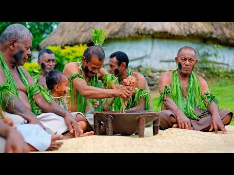 What do Fijians say when they drink kava?