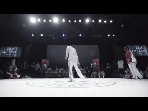 Lemzo vs Arejay - 1 vs 1 Popping 1/4 Final  - Free Spirit Championship 2016