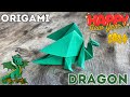 ORIGAMI DRAGON EASY TUTORIAL FOLDING PAPER DRAGON ORIGAMI INSTRUCTIONS HOW TO MAKE COOL DRAGON