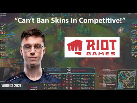 Caedrel Reveals Why Skins Can't Be Banned In Competitive - Riot Marketing!!