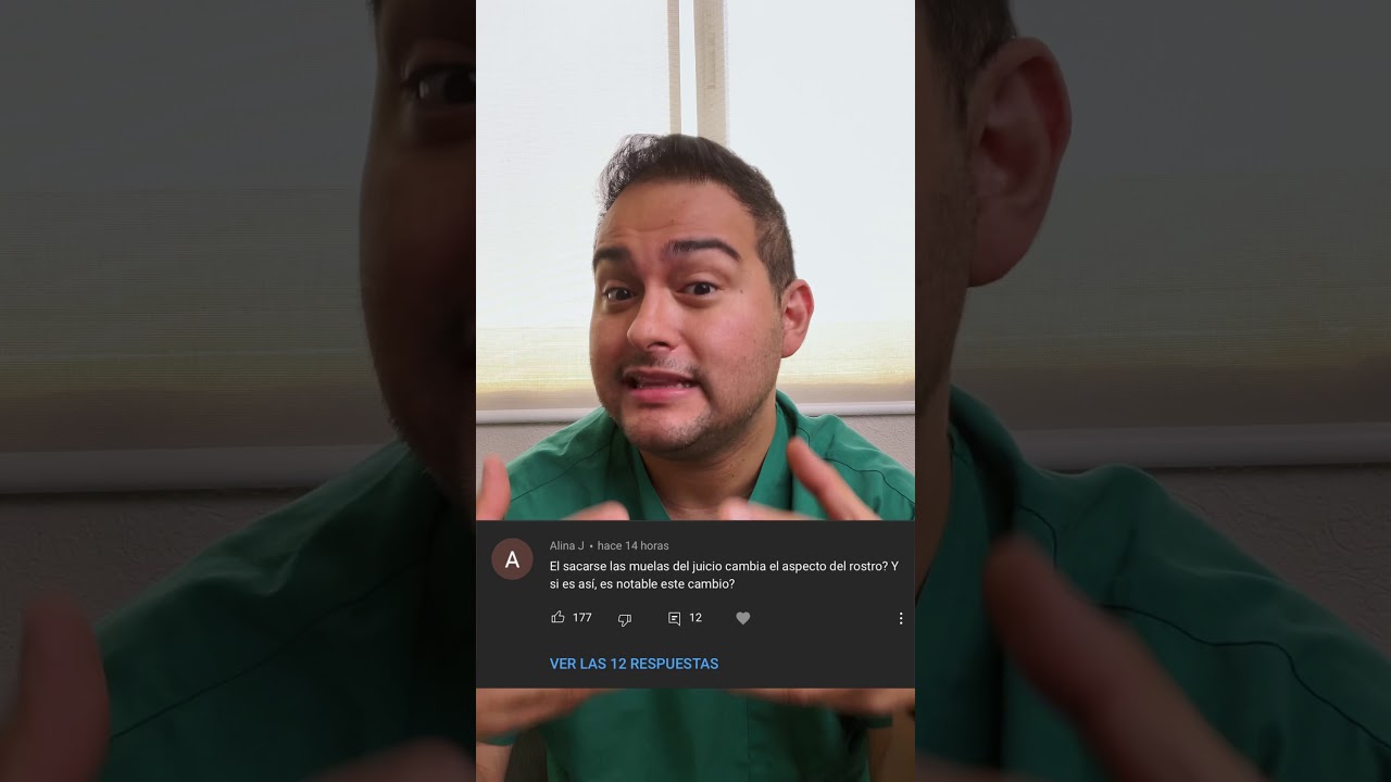 ¿SACARSE LAS MUELAS DEL JUICIO CAMBIA EL ASPECTO DE TU ROSTRO ☹️ #shorts