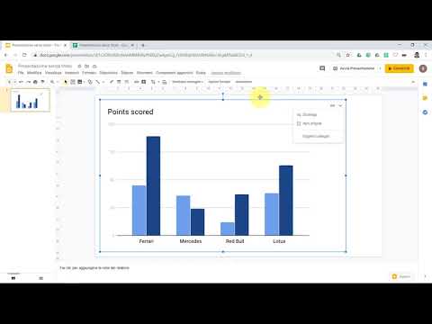 Lez. 5 - Google Slide - Inserire e gestire i grafici
