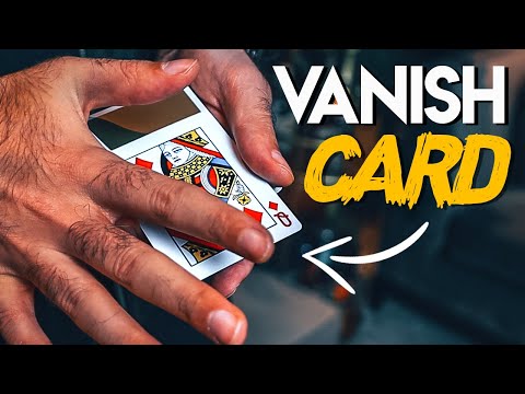 The VANISHING Card - (Card Magic Tutorial)