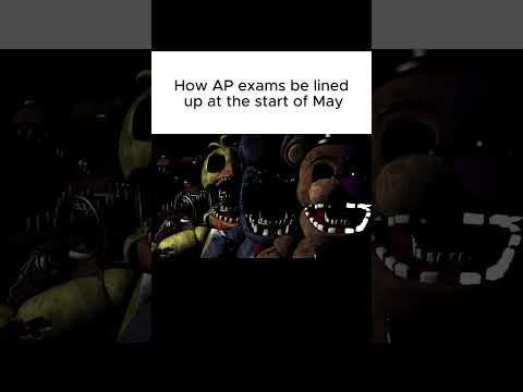 How AP exams be lined up at the start of May