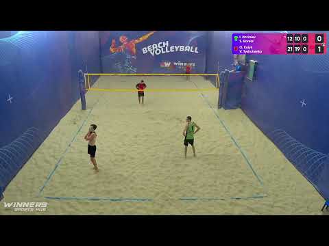 09:55 I. Horiaiev / S. Borets - O. Kulyk / V. Tyshchenko 01.01.2023 | Winners Beach Volleyball