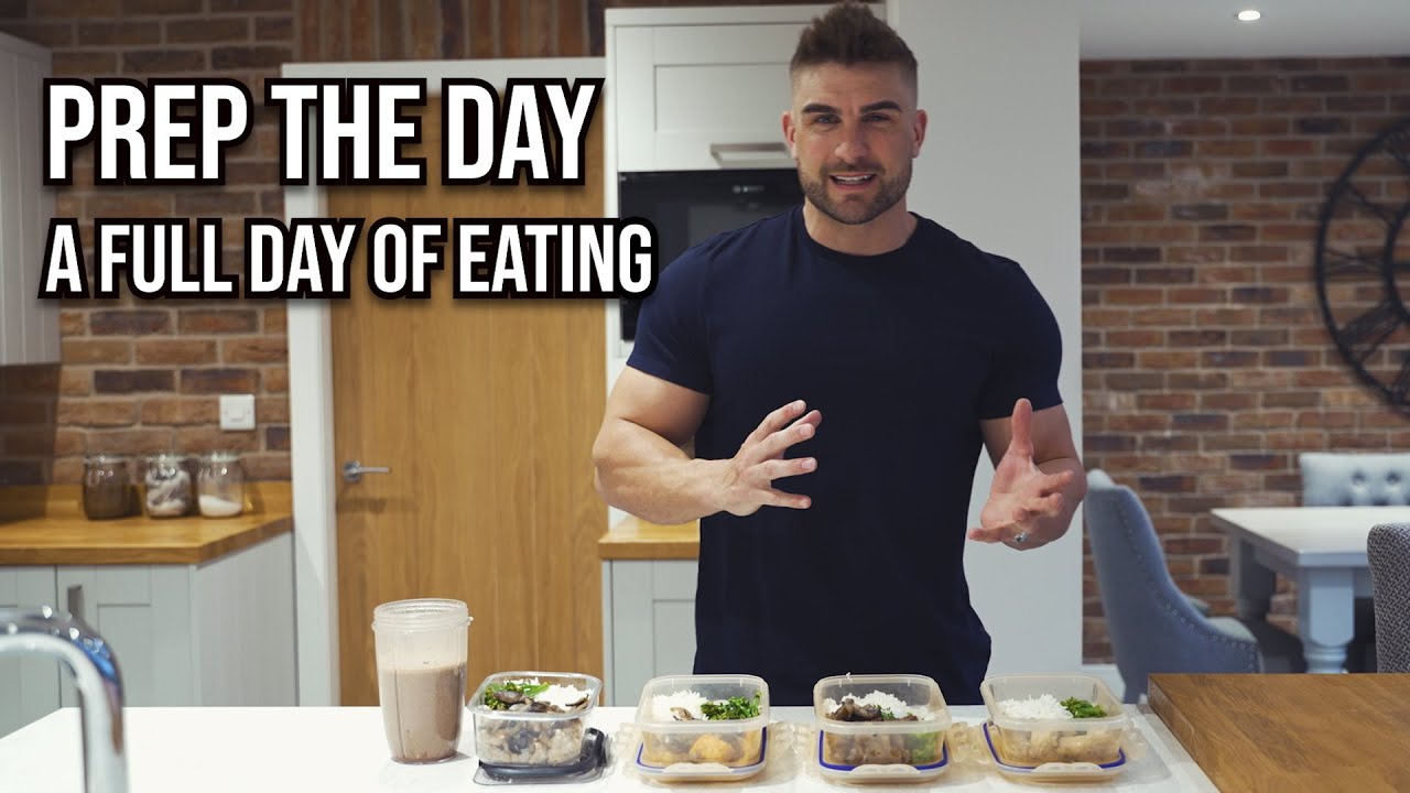 RYAN TERRY- PREPTHE DAY- A FULL DAY OF EATING 6 MEALS