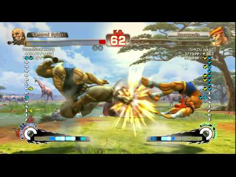USFIV~ Gouken (ProudStrawberry) vs.  Adon (ISHIZU pika2) HD