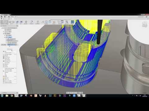 Fusion 360 Lezione 36 - CAM Fresa CNC 3D