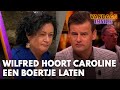 Wilfred hoort Caroline van der Plas een boertje laten tijdens debat | VANDAAG INSIDE