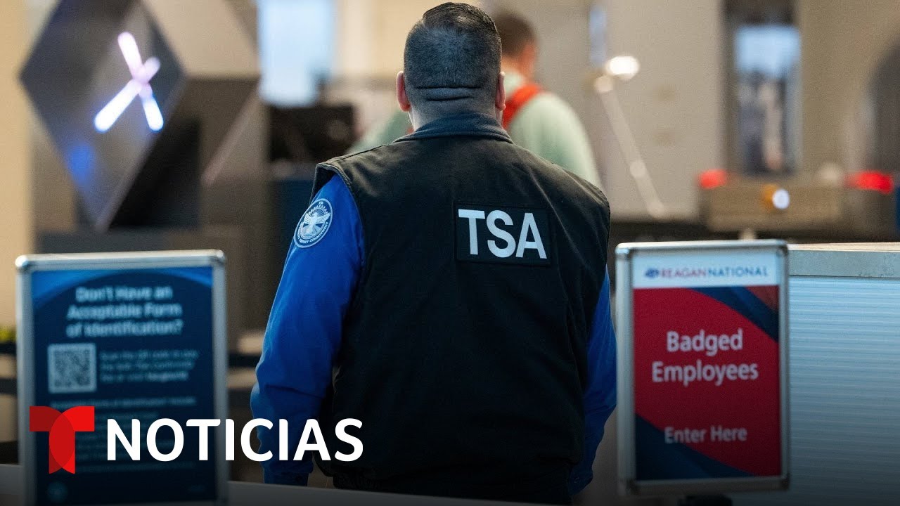 TSA recibiría salarios atrasados: esto se sabe | Noticias Telemundo