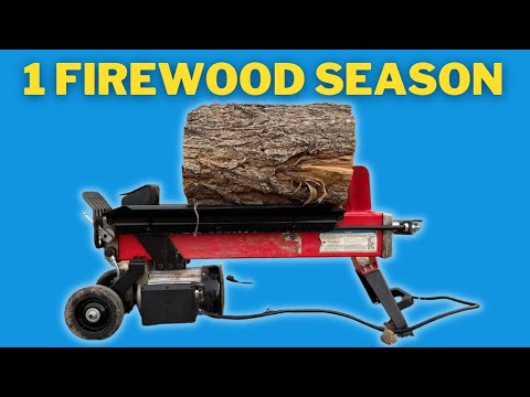 Central Machinery 5 Ton Log Splitter