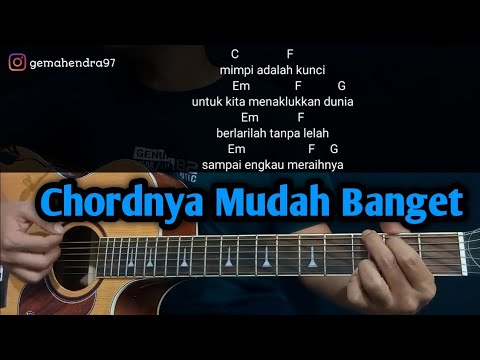 Kunci Gitar LASKAR PELANGI - Nidji | Chord Gampang