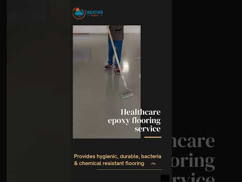 Glossy epoxy flooring Services