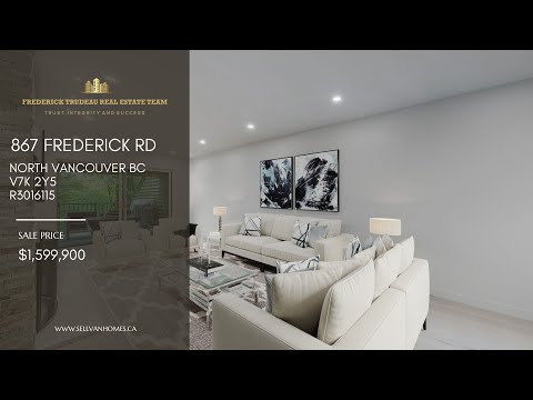 867 FREDERICK RD NORTH VANCOUVER BC V7K 2Y5
