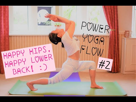 Power Yoga Flow #2 | Happy Hip, Happy Lower Back ☺️✨ (Beginner/Intermediate) [SYJJ#16]