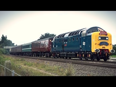 The Capital Deltic Reprise with 55 009 'Alycidon' at Burton Salmon. 29/07/2023. 1080p