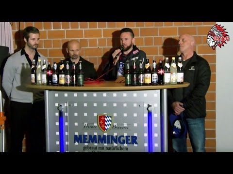 2. Spieltag BEL 2016/17 - ECDC Memmingen - EA Schongau - Pressekonferenz