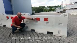 Schake Produktvorstellung - Betonleitwand