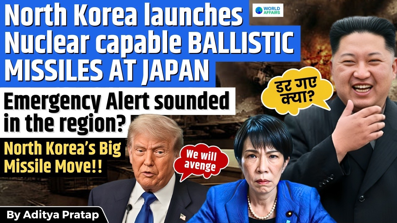 Breaking: North Korea Launches 10 MissilesToward Japan Sea | US, Japan & South Korea on Alert