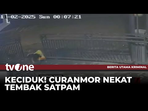Aksinya Kepergok Pelaku Curanmor Tembak Satpam | tvOne