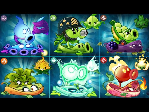 PvZ 2 Gameplay - Random 6 Best Vine & Mint Plant Team - Which Team Plant 's Best ？