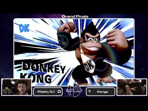 Klaatu [L] (Olimar, Piranha Plant) vs. Konga (Donkey Kong) - Orbitar 86 - Grand Finals