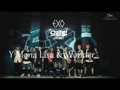 EXO-Growl  (Y  Mona Lisa and Wonder★Mirror cover  )  2013