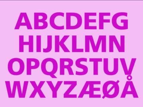 Alfabetsangen,ABC - Lær om alfabetet