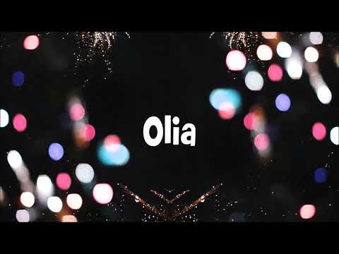 Happy Birthday Olia!