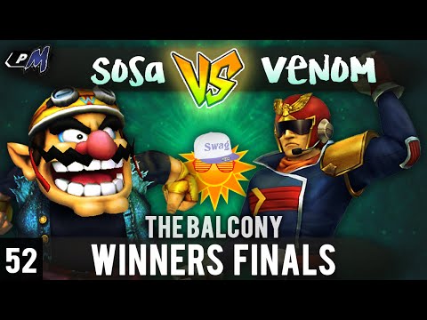 PM @ the Balcony 52 - Winners Finals - Sosa (Wario) vs. Venom (Captain Falcon)