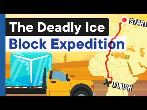 Absurd: How a Block of Ice Was Transferred to the Sahara