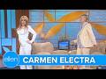 Carmen Electra Teaches Ellen Strip Tease Dance Moves