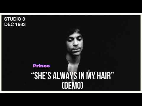 Prince (Demo) 12/83' "She's Always In My Hair" @sunsetsoundrecorders