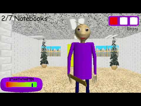 Scary Grandma 😱 | Bladder's Simples in Education School - Scary Gran [Baldi's Basics Mod]