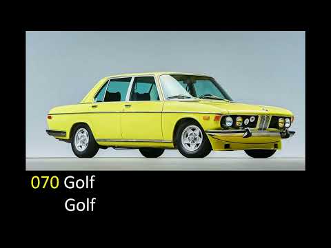 Thumbnail for 45. FACTORY COLORS BMW E3 1968 - 1977 by BMW E3